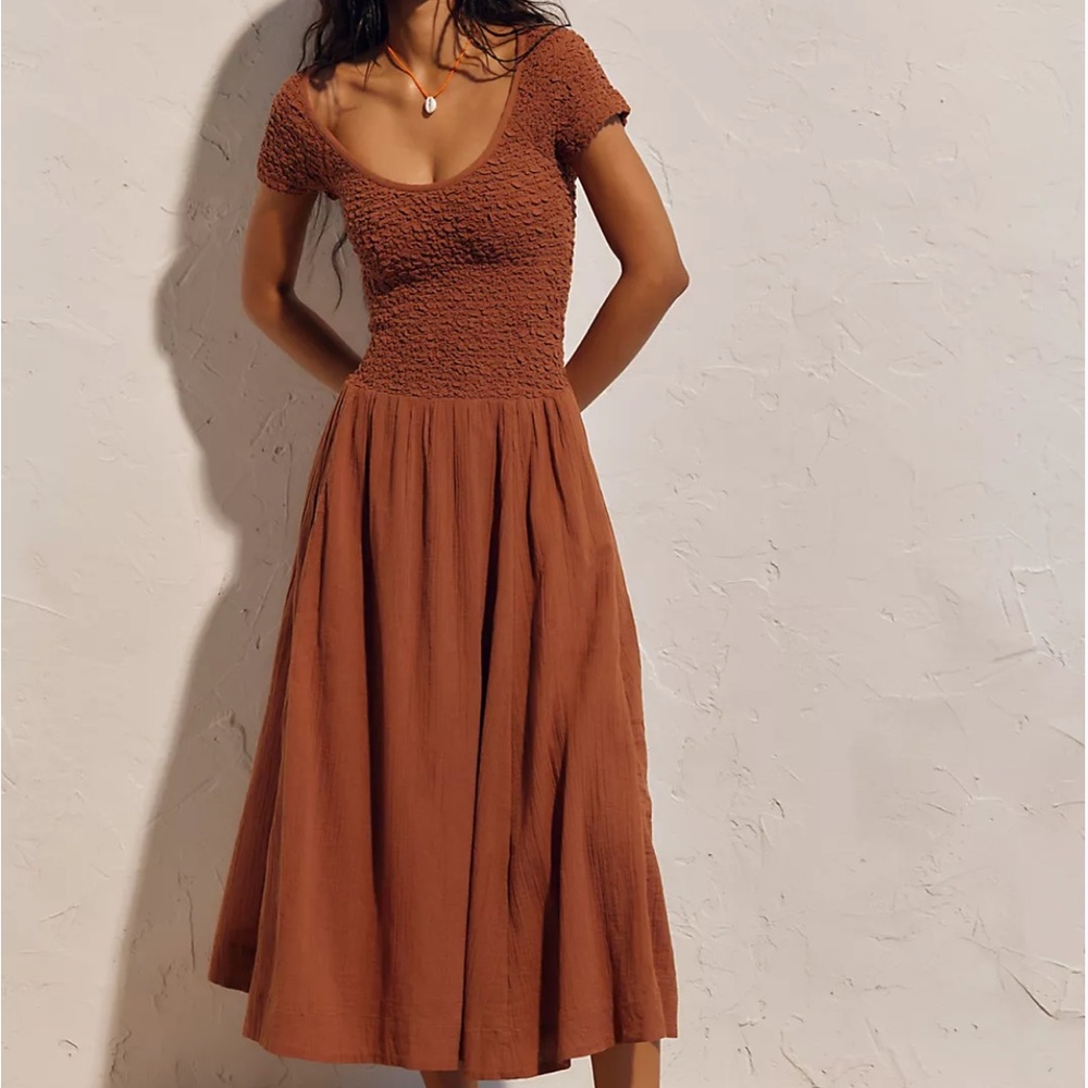 Free People Darling Midi Dress